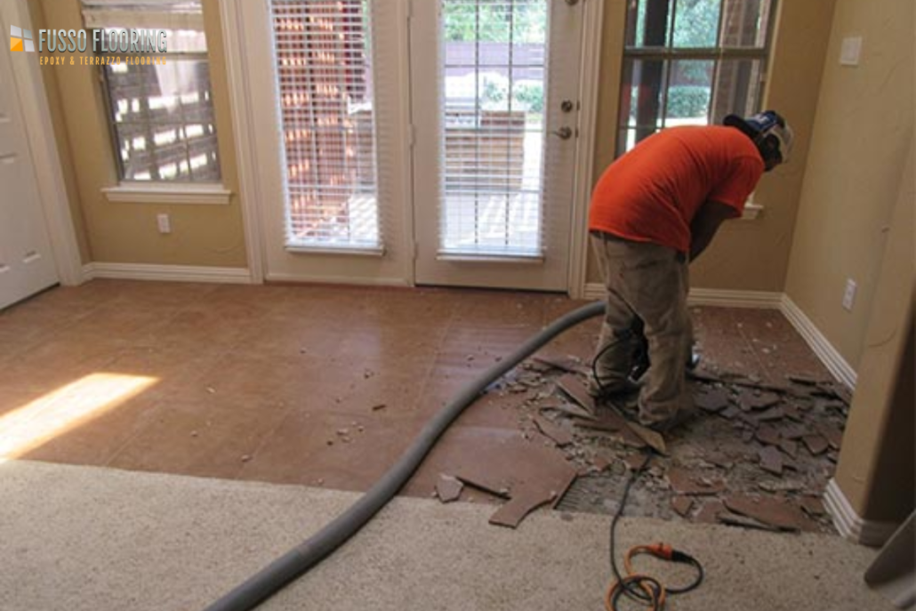 tile removal contractor